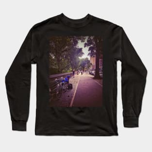 Central Park Street Manhattan New York City Long Sleeve T-Shirt